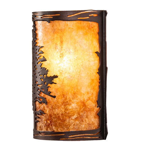 Meyda Tiffany - 219235 - One Light Wall Sconce - Tamarack - Mahogany Bronze