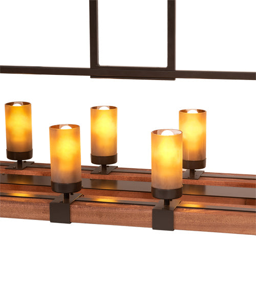 Meyda Tiffany - 220740 - 14 Light Chandelier - Grand Terrace - Walnut Stained And Timeless Bronze