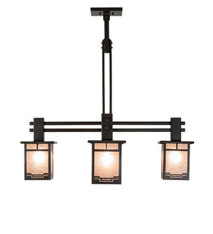 Meyda Tiffany - 222753 - Five Light Chandelier - Roylance - Timeless Bronze Over A/C