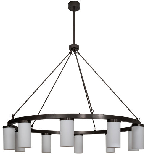 Meyda Tiffany - 218453 - Ten Light Chandelier - Loxley - Bronze