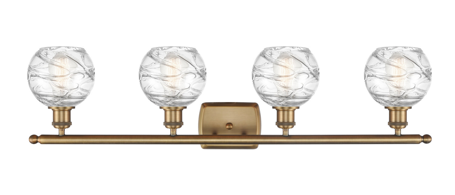 Innovations - 516-4W-BB-G1213-6 - Four Light Bath Vanity - Ballston - Brushed Brass