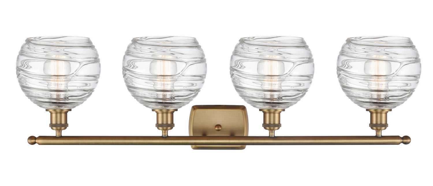 Innovations - 516-4W-BB-G1213-8 - Four Light Bath Vanity - Ballston - Brushed Brass