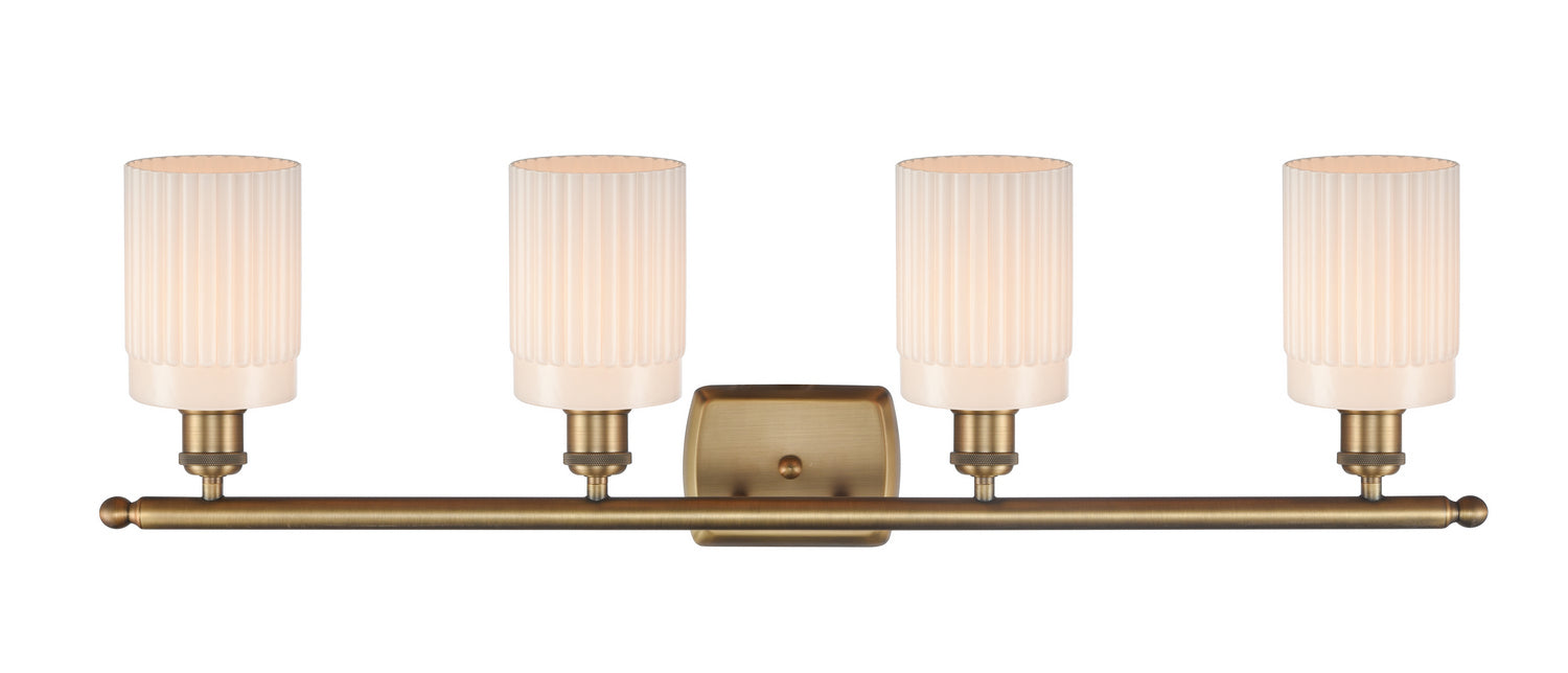 Innovations - 516-4W-BB-G341 - Four Light Bath Vanity - Ballston - Brushed Brass