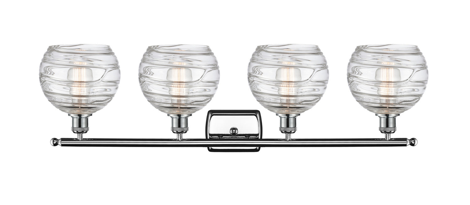 Innovations - 516-4W-PC-G1213-8 - Four Light Bath Vanity - Ballston - Polished Chrome