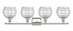 Innovations - 516-4W-PN-G1213-8 - Four Light Bath Vanity - Ballston - Polished Nickel