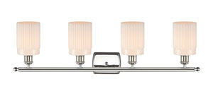 Innovations - 516-4W-PN-G341 - Four Light Bath Vanity - Ballston - Polished Nickel