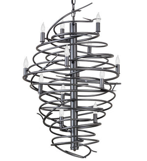 2nd Avenue - 01.1075.24.3PEW - 13 Light Chandelier - Cyclone - Pewter