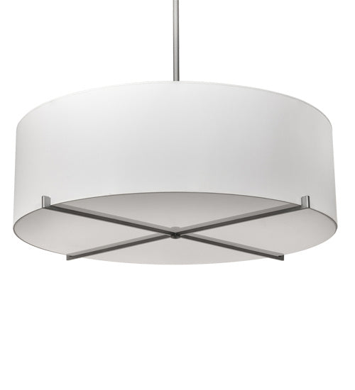 Meyda Tiffany - 214020 - Eight Light Pendant - Cilindro - Nickel