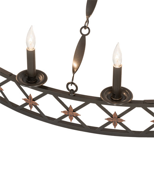 Meyda Tiffany - 218058 - 16 Light Chandelier - Kingsbridge - Bronze And Gold