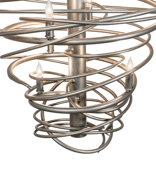 Meyda Tiffany - 219352 - 36 Light Chandelier - Cyclone - Industrial Steel