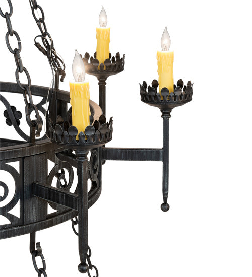 Meyda Tiffany - 219839 - 20 Light Chandelier - Majella - Antique Iron Gate