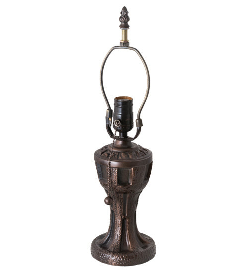 Meyda Tiffany - 224113 - One Light Table Lamp - Carousel - Mahogany Bronze