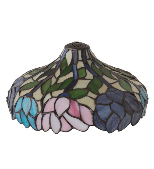 Meyda Tiffany - 48911 - Shade - Wisteria - Antique Copper,Verdigris