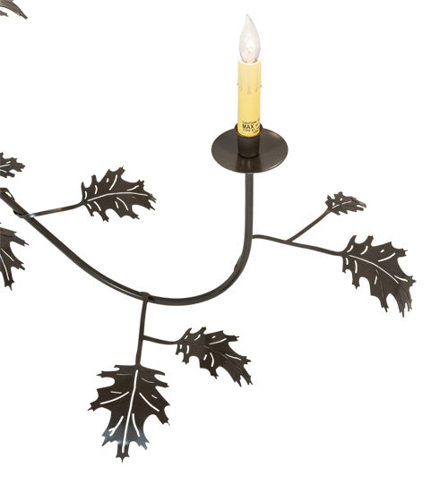 Meyda Tiffany - 222594 - 15 Light Chandelier - Oak Leaf - Timeless Bronze