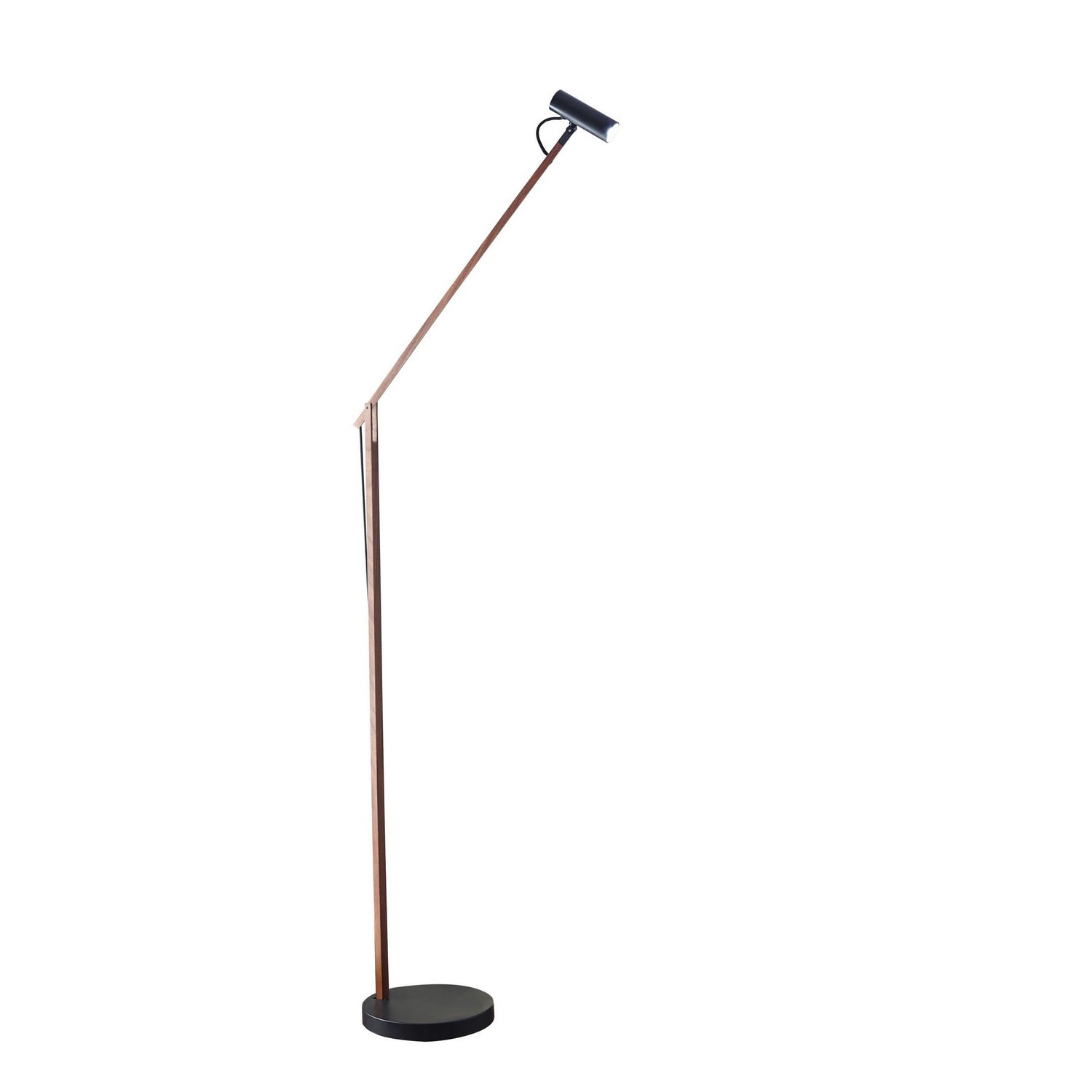 Adesso Home - AD9101-15 - LED Floor Lamp - Crane - Black