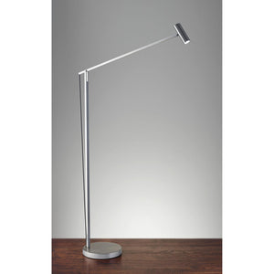 Adesso Home - AD9101-22 - LED Floor Lamp - Crane - Brushed Steel