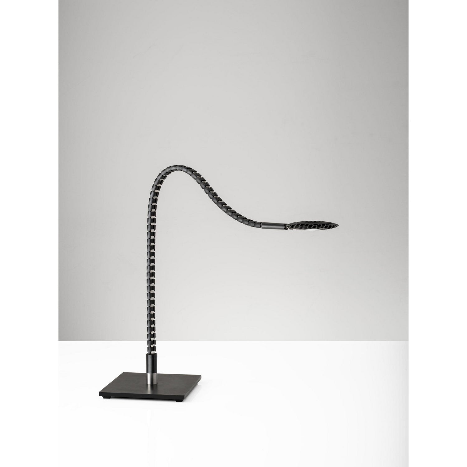 Adesso Home - AD9120-01 - LED Table Lamp - Natrix - Black/Brushed Steel