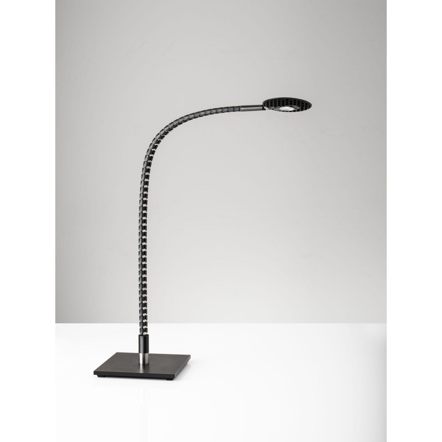 Adesso Home - AD9120-01 - LED Table Lamp - Natrix - Black/Brushed Steel