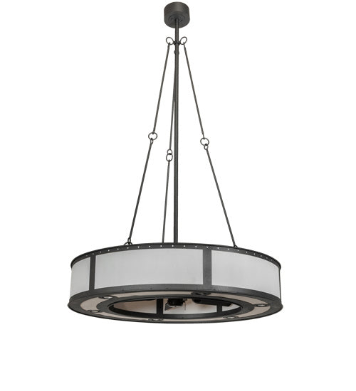 Meyda Tiffany - 210298 - LED Chandel-Air - Smythe Craftsman - Natural Iron