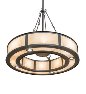 Meyda Tiffany - 210299 - LED Chandelier - Smythe Craftsman - Natural Iron