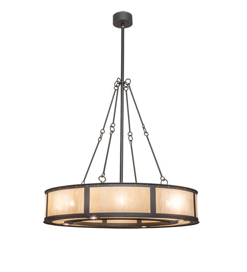 Meyda Tiffany - 210299 - LED Chandelier - Smythe Craftsman - Natural Iron