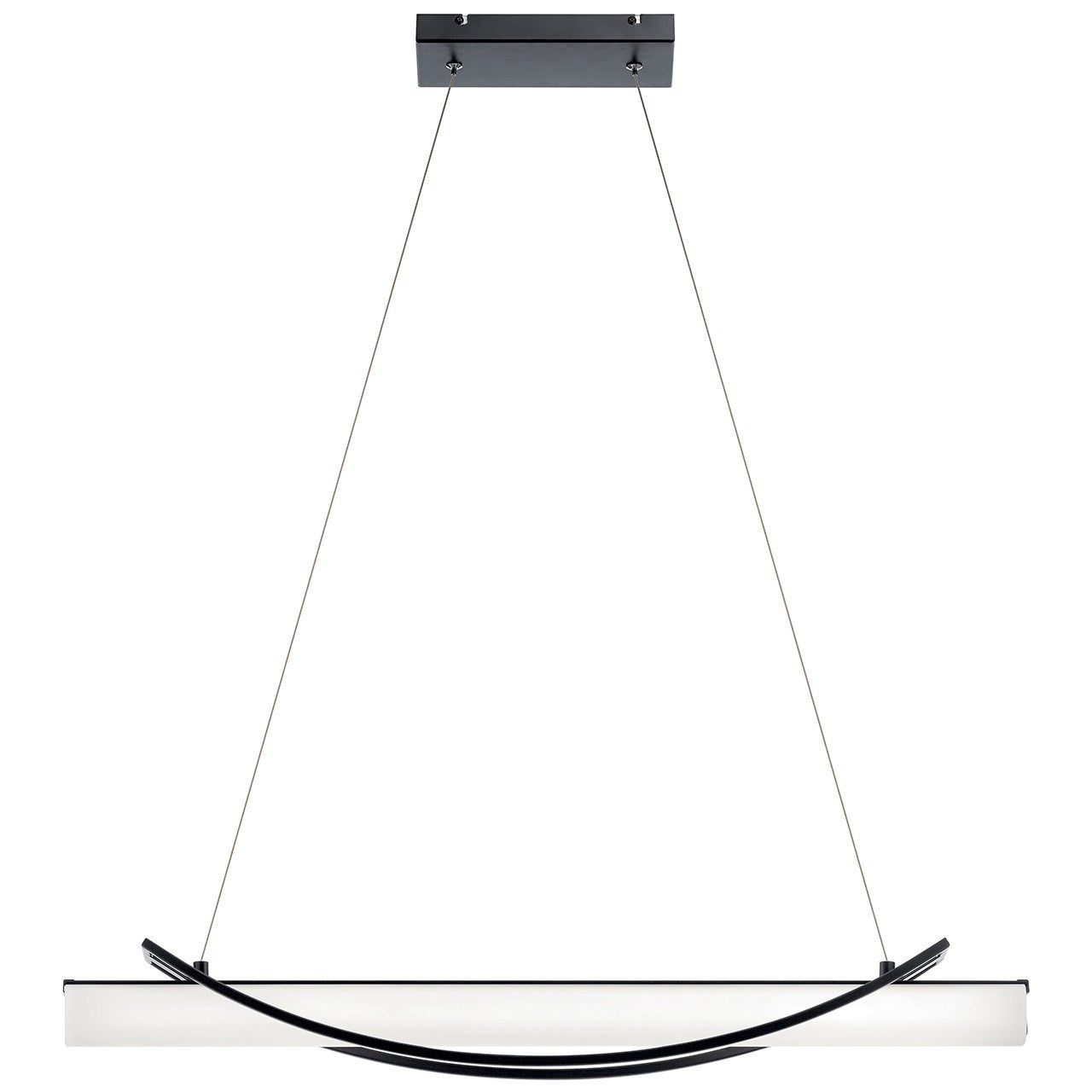 Kichler - 84125MBK - LED Linear Chandelier - Rowan - Matte Black