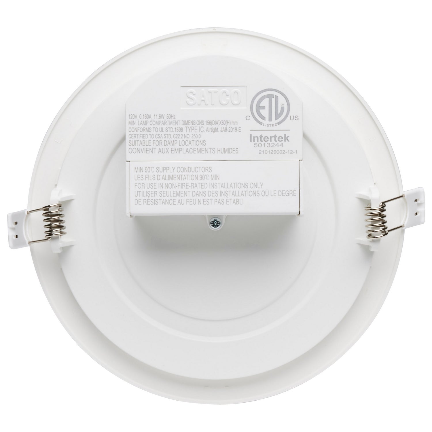 Satco - S39061 - LED Downlight - White