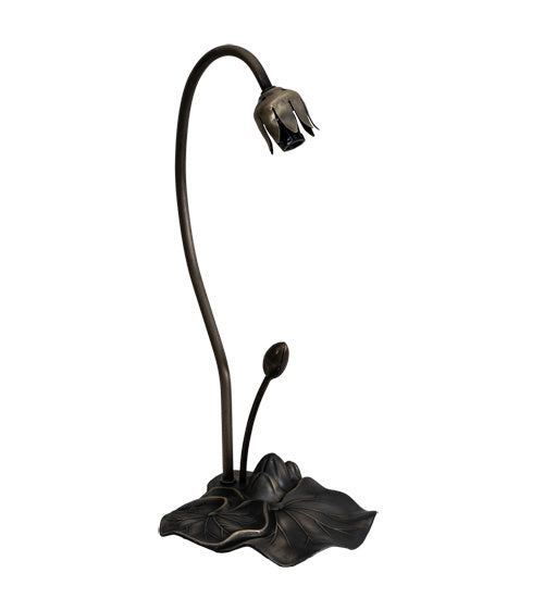 Meyda Tiffany - 13716 - One Light Accent Lamp - Green - Mahogany Bronze