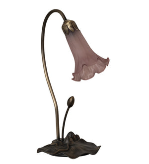 Meyda Tiffany - 13820 - One Light Accent Lamp - Lavender - Mahogany Bronze