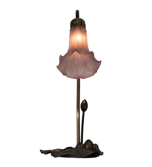 Meyda Tiffany - 13820 - One Light Accent Lamp - Lavender - Mahogany Bronze