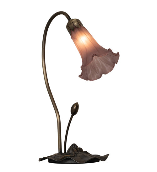 Meyda Tiffany - 13820 - One Light Accent Lamp - Lavender - Mahogany Bronze