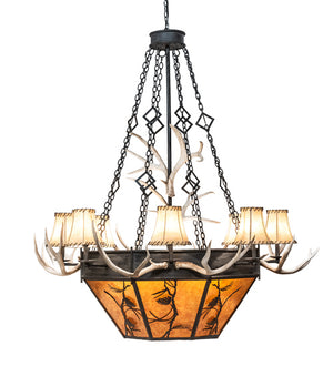 Meyda Tiffany - 218692 - 16 Light Chandelier - Whispering Pines - Costello Black