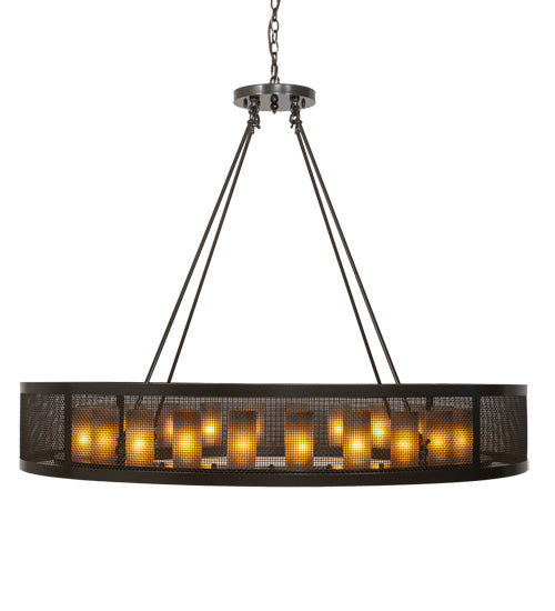 Meyda Tiffany - 220900 - 24 Light Chandelier - Loxley - Timeless Bronze