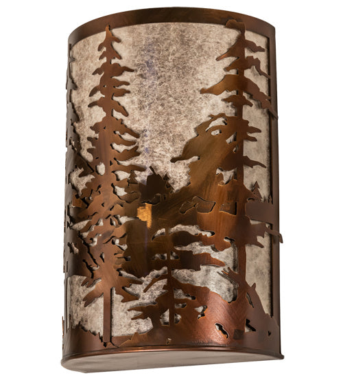 Meyda Tiffany - 224711 - Two Light Wall Sconce - Tall Pines - Vintage Copper