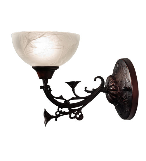 Meyda Tiffany - 225841 - One Light Wall Sconce - Victorian - Mahogany Bronze