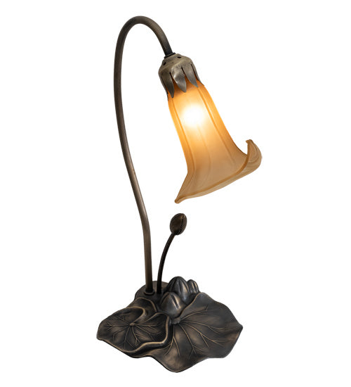 Meyda Tiffany - 226297 - One Light Accent Lamp - Amber - Mahogany Bronze