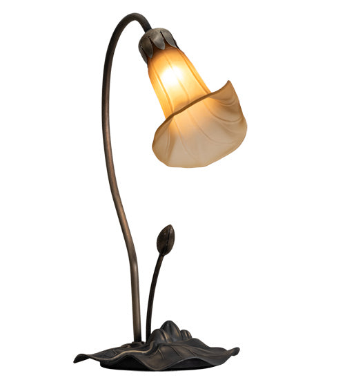 Meyda Tiffany - 226297 - One Light Accent Lamp - Amber - Mahogany Bronze