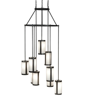 Meyda Tiffany - 226577 - Nine Light Chandelier - Cartier - Wrought Iron