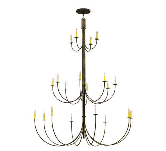 2nd Avenue - 60060-1 - 20 Light Chandelier - Cheal - Timeless Bronze