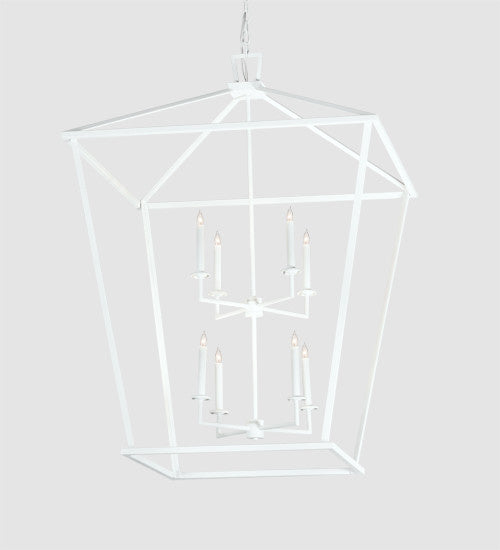 2nd Avenue - 202186-25B - Eight Light Pendant - Kitzi - Matte White