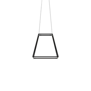 Koncept - ZBP-16-RS-SW-MTB-CNP - LED Pendant - Z-Bar - Matte Black