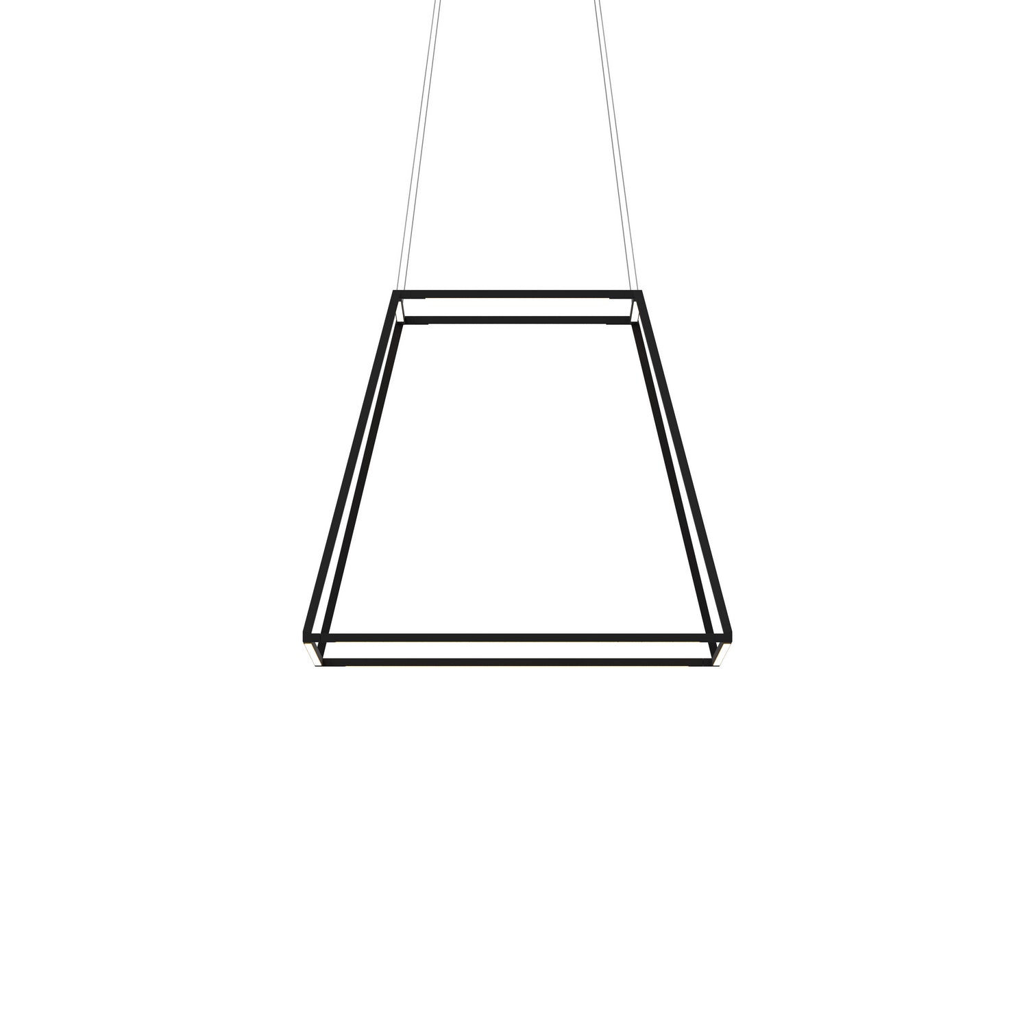 Koncept - ZBP-24-RS-SW-MTB-CNP - LED Pendant - Z-Bar - Matte Black