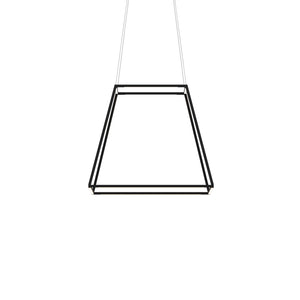 Koncept - ZBP-24-RS-SW-MTB-CNP - LED Pendant - Z-Bar - Matte Black