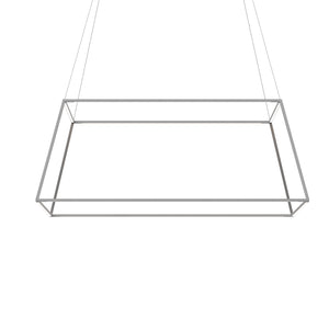 Koncept - ZBP-48-RS-SW-SIL-CNP - LED Pendant - Z-Bar - Silver