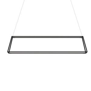 Koncept - ZBP-54-RR-SW-MTB-CNP - LED Pendant - Z-Bar - Matte Black