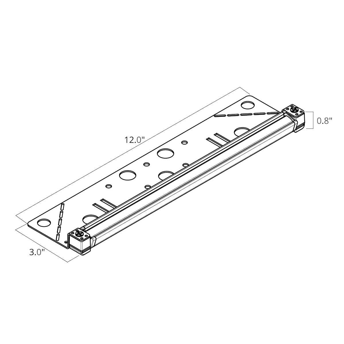 Kichler - 16102GRY30 - LED Hardscape - Landscape Led - Gray