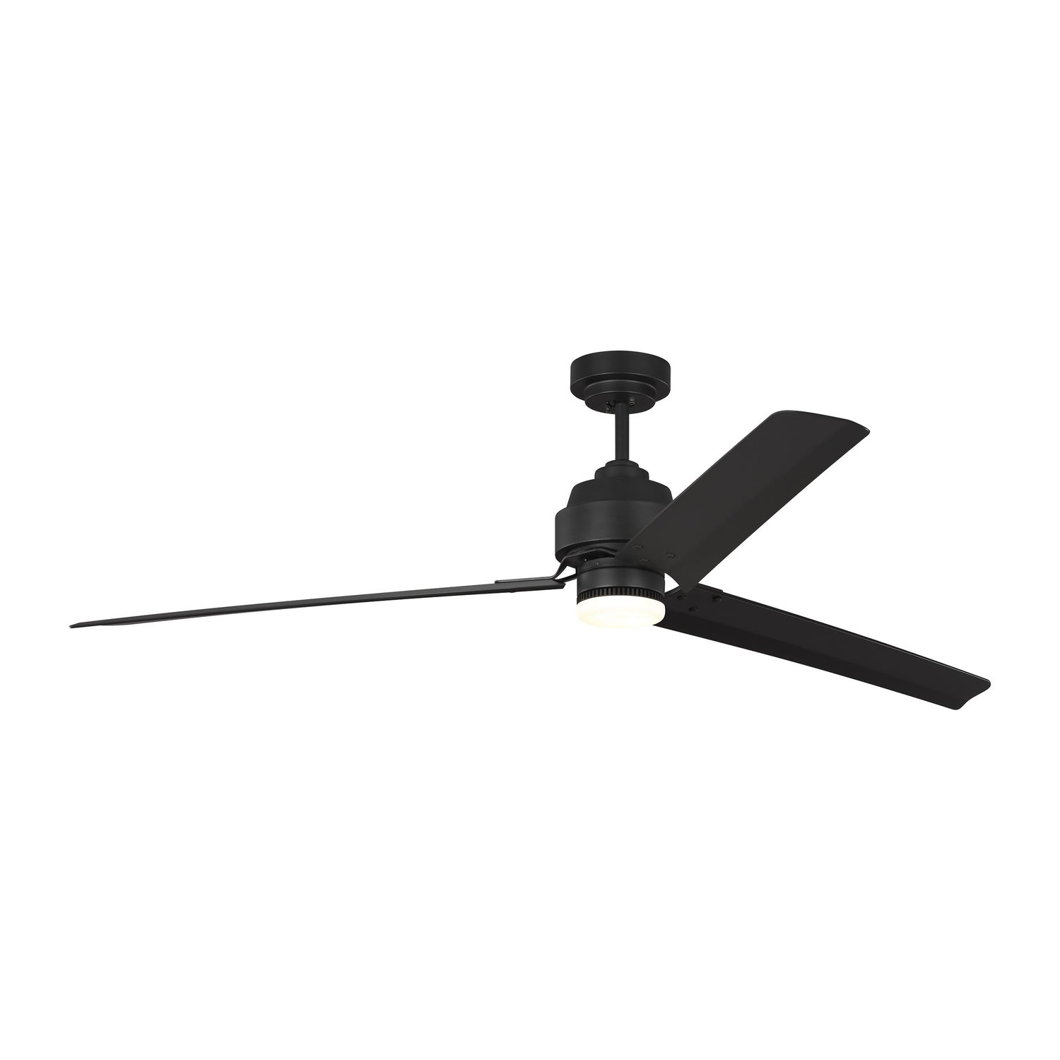 Visual Comfort Fan - 3ARR68MBK - 68"Ceiling Fan - Arcade - Midnight Black