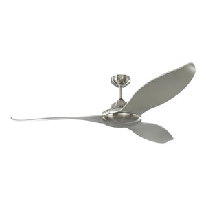 Visual Comfort Fan - 3STR60BSD - 60``Ceiling Fan - Stockton 60 - Brushed Steel