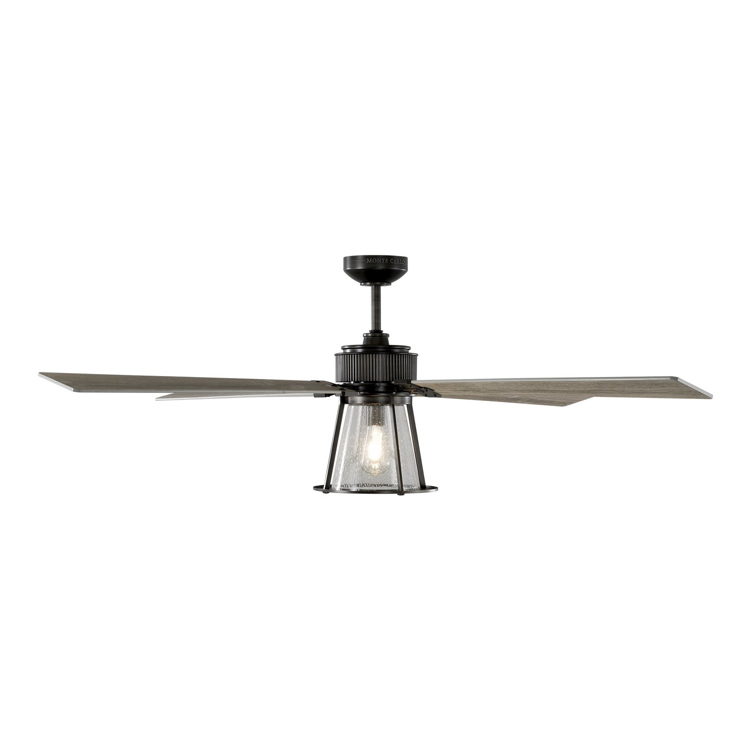 Generation Lighting. - 4RKR60AGPD - 60"Ceiling Fan - Rockland - Aged Pewter