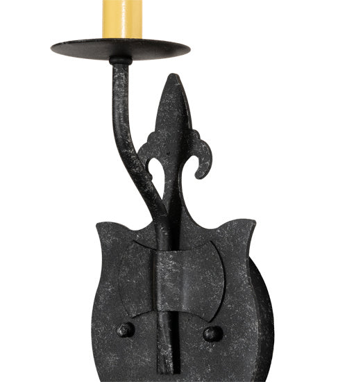 Meyda Tiffany - 203930 - One Light Wall Sconce - Merano - Gunmetal